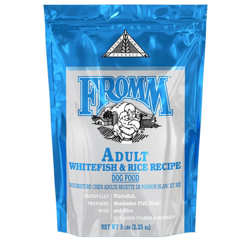Fromm Classic Adult Whitefish & Rice Dry Dog Food 5lb - Poudre Pet & Feed Supply